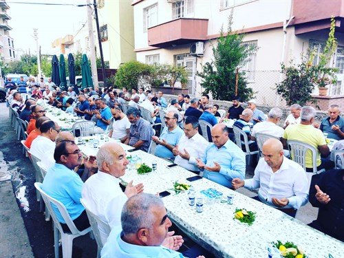Kaymakam Kadir Sertel OTCU, Şoförler ve Otomobilciler Odası Başkanı Duran Şen’in Vefat Eden Ağabeyi için Düzenlenen Mevlit Programına Katıldı