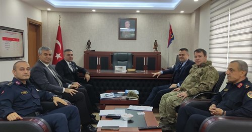 İlçe Asayiş ve Güvenlik Toplantısı, Tarsus Kaymakamı Kadir Sertel OTCU Başkanlığında İlçe Jandarma Komutanlığında Yapıldı