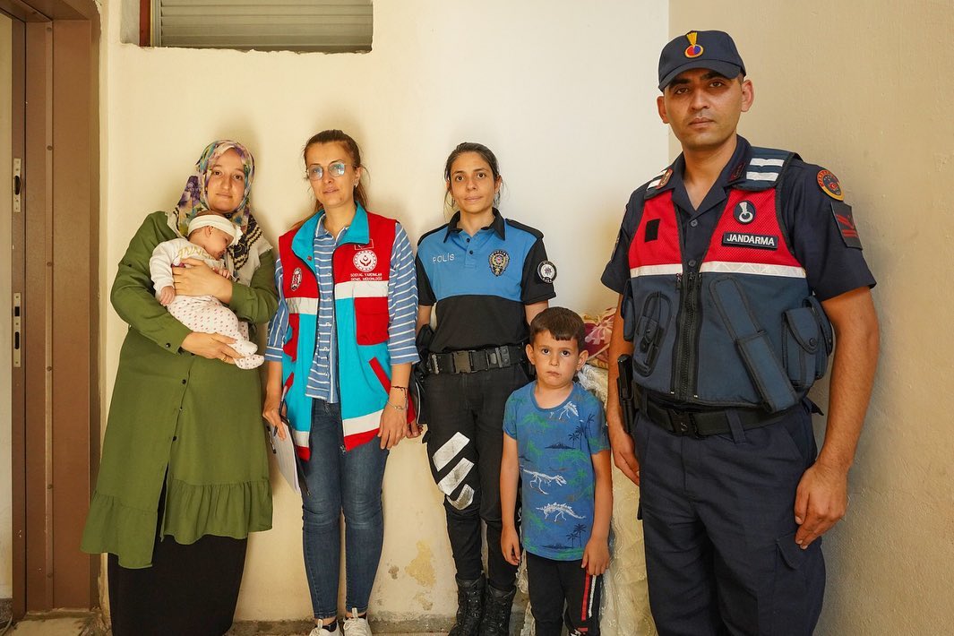 Büyük İlçeler Güven ve Dönüşüm Projesi ‘Yenidoğan Faaliyeti‘ Kapsamında, Yenidoğan Bebekler ve Aileleri Ziyaret Edildi