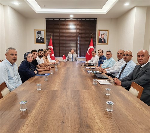 15 TEMMUZ DEMOKRASİ VE MİLLİ BİRLİK GÜNÜ DÜZENLENECEK OLAN ANMA PROGRAMI VE ETKİNLİKLER, ANMA KOMİTESİ TARAFINDAN DEĞERLENDİRİLEREK KARARLAŞTIRILDI