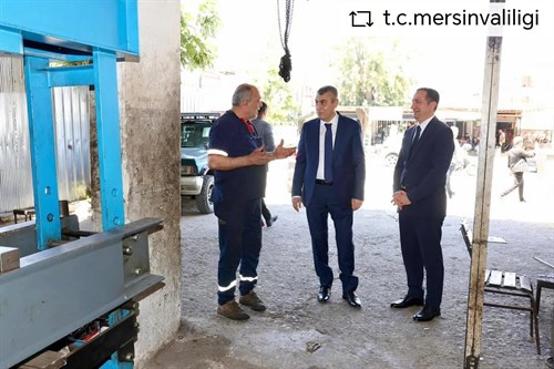 MERSİN VALİSİ ATİLLA TOROS, ÖĞRETMENLER MAHALLEMİZDE ESNAFLARIMIZI ZİYARET ETTİ