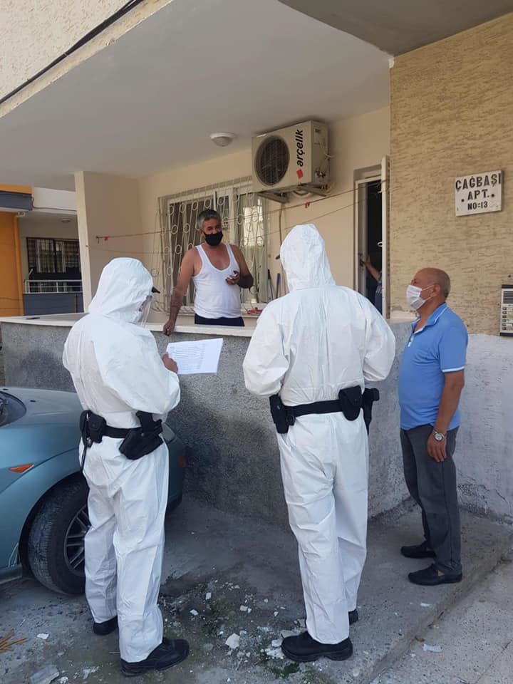 Evde İzole Olan Temaslı ve Pozitif Vatandaşlarımızı İzlemek ve Kontrol